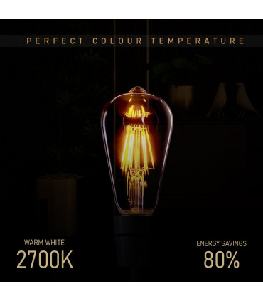 Light Bulb 10Pack E27 LED Edison