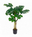 Artificial Monstera Cheese Plant 120cm Green Leaf Realistic Home Decor Display