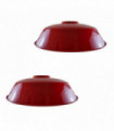 Ceiling Lampshade Metal Burgundy 36cm 2 Pack Retro Vintage E27/B22 Pendant