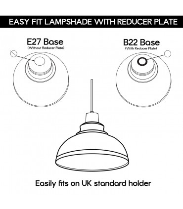 Metal Burgundy 29cm Vintage Curvy Lampshade for Living Room Dining Cafe Bar