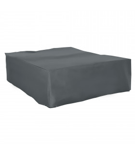 Garden Furniture Cover Water UV Resistant Oxford Fabric Grey 27cm x 205cm