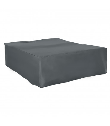 Garden Furniture Cover Water UV Resistant Oxford Fabric Grey 27cm x 205cm