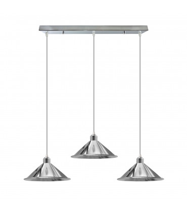 Ceiling pendant Light Metal Vintage/Retro 22cm cone shape hanging lamp shade