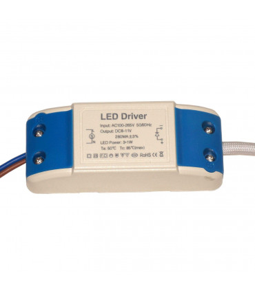 3W/5W/7W/9W/12W/18W/24W/36W Constant Current LED Power Supply Electronic Driver 