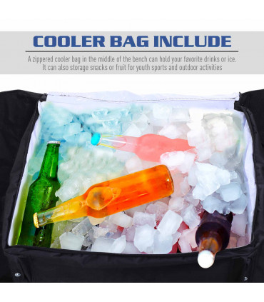 6-Seat Folding Camping Bench