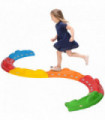 Balance Beam Multicoloured PP TPE 306L x 128W x 14H cm Kids Stepping Stones