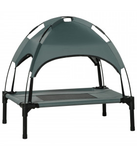 Elevated dog bed gazebo