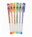 6x Glitter Gel Pens Kids School Stationary  B00P0ZRFRG STA1467
