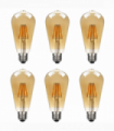 Light Bulb 6Pack E27 LED Edison 