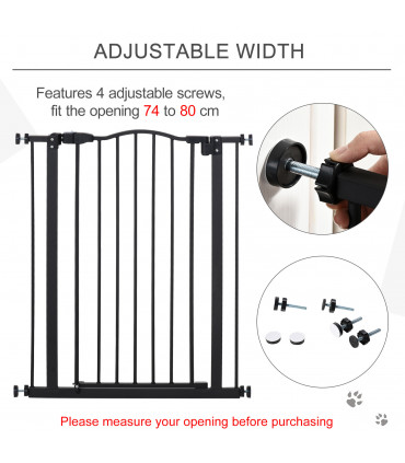 Adjustable Metal Pet Gate