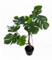 Artificial Monstera Cheese Plant Green 70cm Leaf realistic Home Decor 70cm