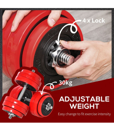 Adjustable Barbell & Dumbbell