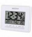 Alarm Clock White Acctim Infinity R/C LCD Desk/Wall Alarm Clock Modern Design