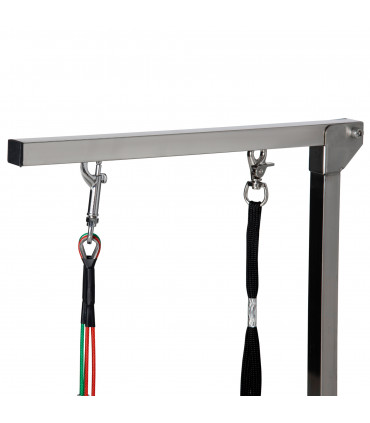 Adjustable Pet Grooming Arm Foldable Grooming Holder w/ Clamp, for Medium Dogs