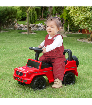 Ride-on Sliding Car PP 62.5L x 28.5W x 41.5H cm Benz G350 Kids Storage No Power