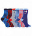 Boys 6 Pack Design Socks (9-12 UK)