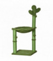 Cat Tree Green Chenille Fabric 40L x 40W x 96H cm Cactus Shape Scratching Post