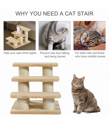 Cat Steps Portable Pet Stairs Little Older Doggy Dog Assist Step Assistance Use