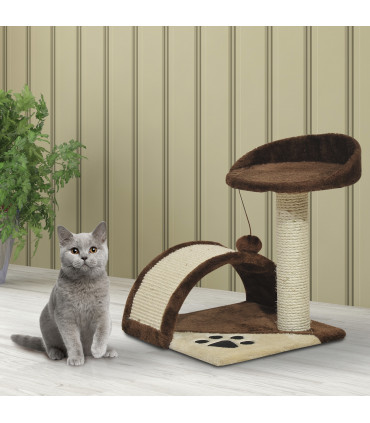 Cat Tree Scratcher Sisal Play Rest Activity