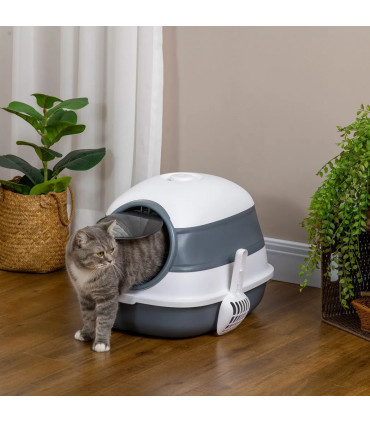 Hooded Cat Litter Box