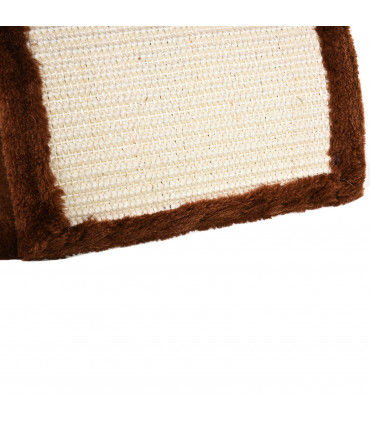 Cat Tree Plush Scratcher Kitty Activity Play Center Top Bar Tunnel Dangling Ball