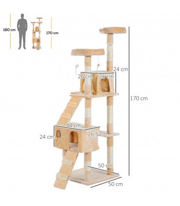 Cat Tree Kitty Activity Play Center