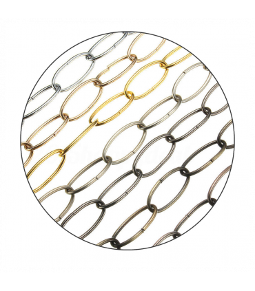 Ceiling Pendant Chandeliers Light Chain White 32mm x 17mm Flexible Open-able 5kg