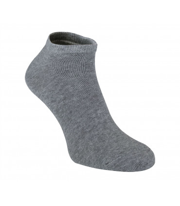 Cihat 12 Pack Children's Cotton Trainer Socks (9-12 / Grey)