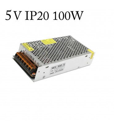 Driver Power Supply Transformer Metal case / Aluminum 100W for LED Strip Light