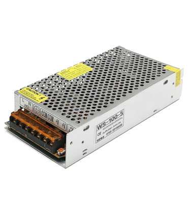 Driver Power Supply Transformer Metal case / Aluminum 100W for LED Strip Light