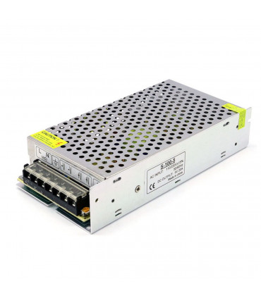 Driver Power Supply Transformer Metal case / Aluminum 100W for LED Strip Light