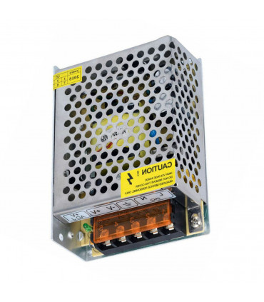 Metal case / Aluminum base Silver 25W DC5V IP20 Driver Power Supply Transformer