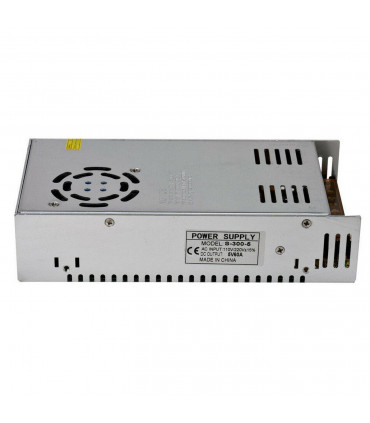 Driver Power Supply Metal case / Aluminum base Silver 300W DC5V IP20 Transformer