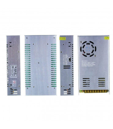 Driver Power Supply Metal case / Aluminum base Silver 300W DC5V IP20 Transformer