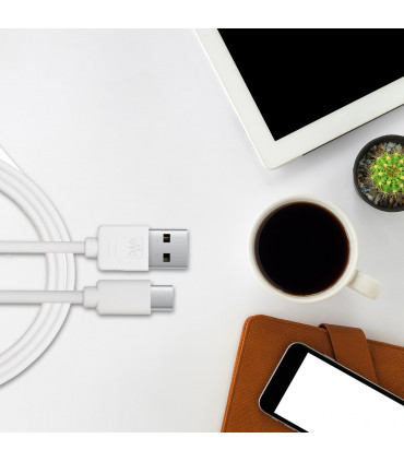 GVC 1m USB Data Cable For Type C, White