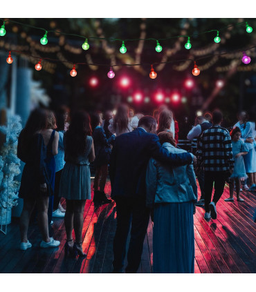 White 26ft Globe Fairy String Lights 60LED Battery Operated Decoration Light