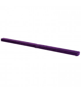 Gymnastics Balance Beam Trainer Fold Performance Purple Suede 240cm Home