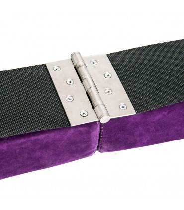 Gymnastics Balance Beam Trainer Fold Performance Purple Suede 240cm Home