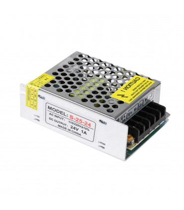 Silver Metal Electronic Parts 24W IP20 DC24V Power Supply Transformer