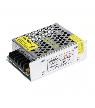 Silver Metal Electronic Parts 24W IP20 DC24V Power Supply Transformer