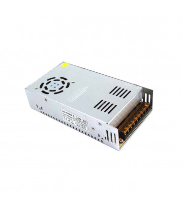 LED Switching Power Supply IP20 DC24V Silver 300W Metal Electronic Parts
