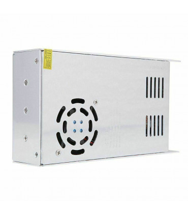 LED Power Supply Transformer Silver Tone Metal Electronic Parts 480W DC24V IP20