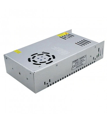 LED Power Supply Transformer Silver Tone Metal Electronic Parts 480W DC24V IP20