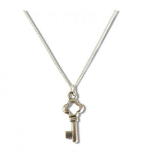 Silver Key Necklace