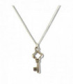 Silver Key Necklace