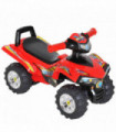 Kids Ride On Quads Red 60Lx38Wx42H (cm) LED Lights Horn Music 4 Wheels