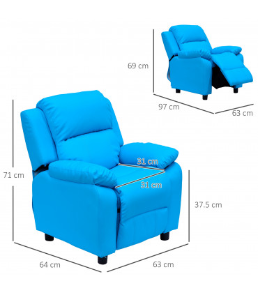 Kids Recliner Armchair