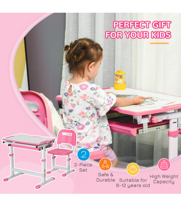 Kids Desk & Chair Set