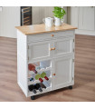 Kitchen Cart - White colour