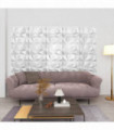 3D Wall Panels 24 pcs 50x50 cm Diamond White 6 m²